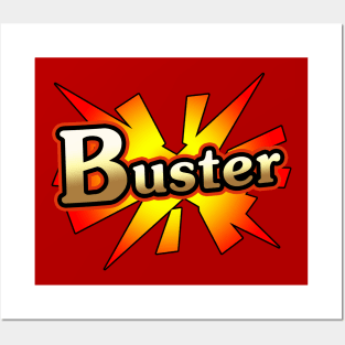 Buster card Posters and Art